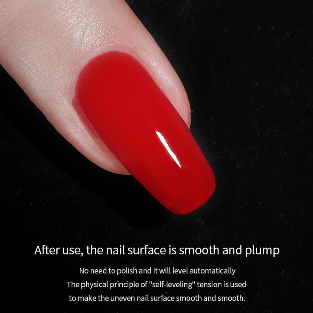 Vendeeni New Russian Self Leveling Gel Nail Polish Strong Base Coat Healthy UV Semi Permanent Varnish Gel for Nail Repair Care