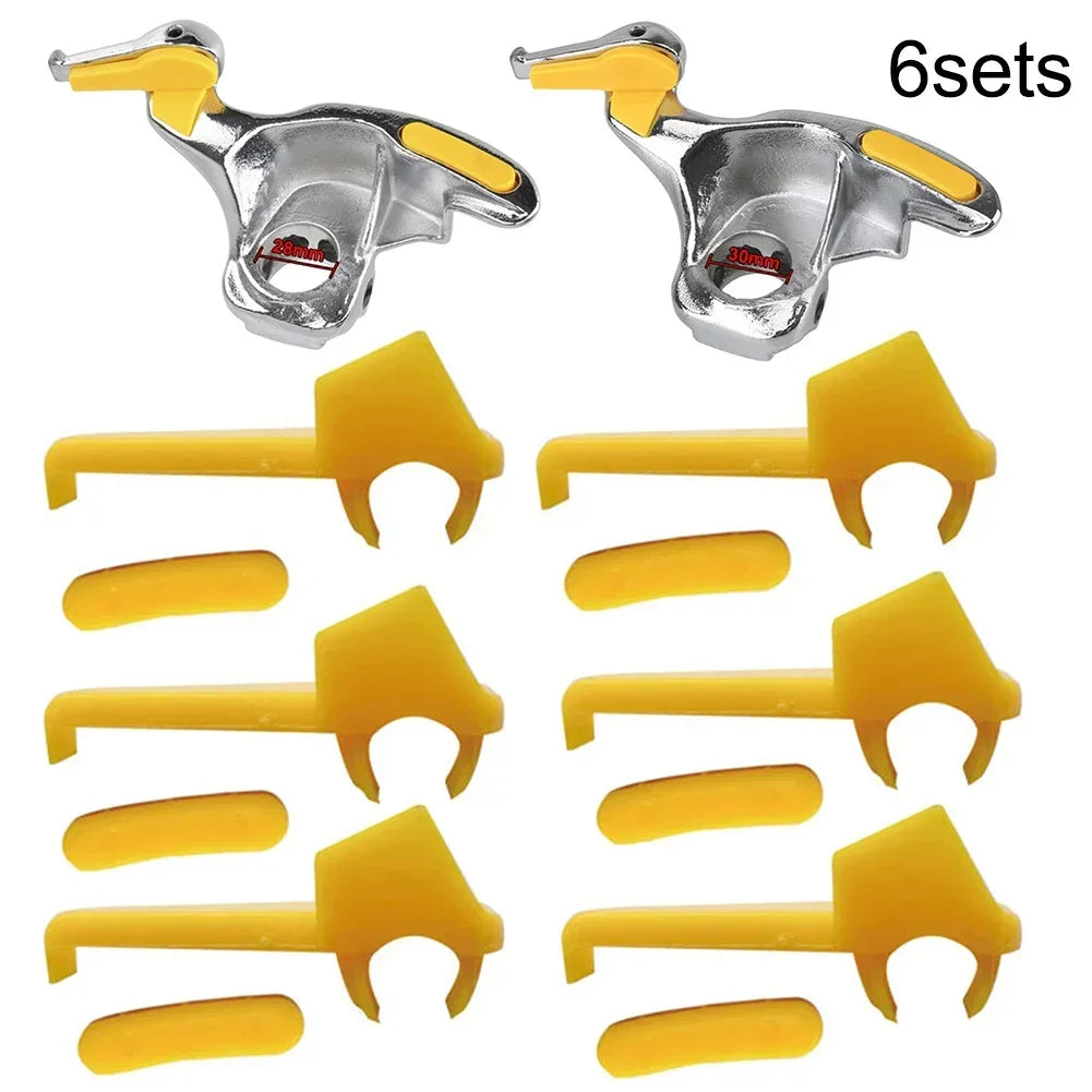 12 X Car Tyre Changer Head Duck Nylon Rt Rim Protector Yellow Tire Dismantling Machine Car Tire Repair Tool