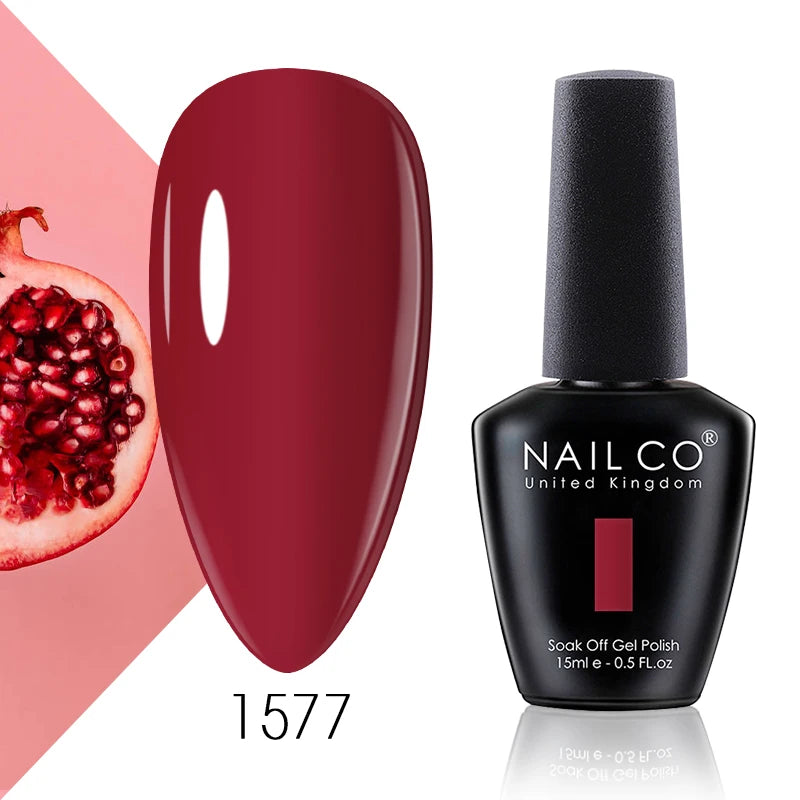 NAILCO 15ml Hema Free TPO Free Top Coat And Base Coat Art Design Gel Nail Polish Top Base Coat UV LED Soak Off Gel Nail Varnish