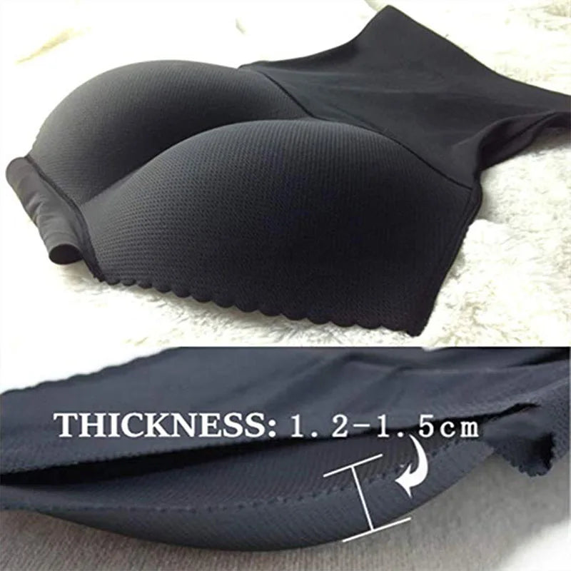 YBFDO Padded Butt Lifter Underwear Body Shaper Women's Panties Butt Enhancer Push Up Panty High Waist Tummy Control Shorts