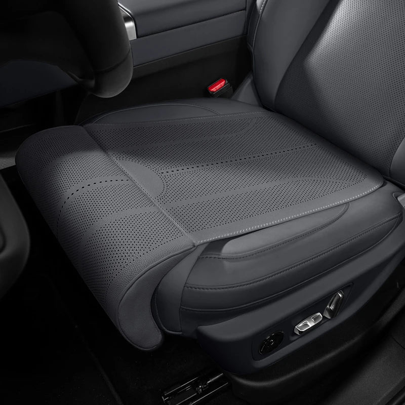 Car Seat Cushion with Leg Support Universal Seat Protection Cover Extension Leg Rest Padding Relieve Fatigue Auto Accessories