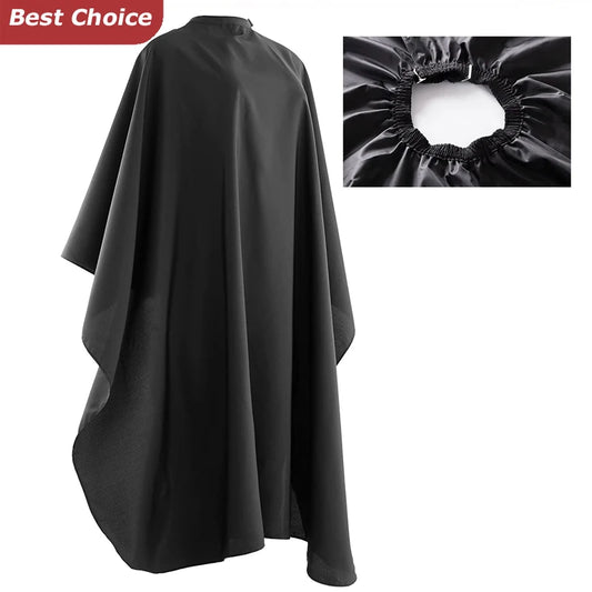 Professional Salon Hair Cutting Cape Barber Cape for Men/Women Adjustable Snap Button with Waterproof Hairdressing Salon Cloak