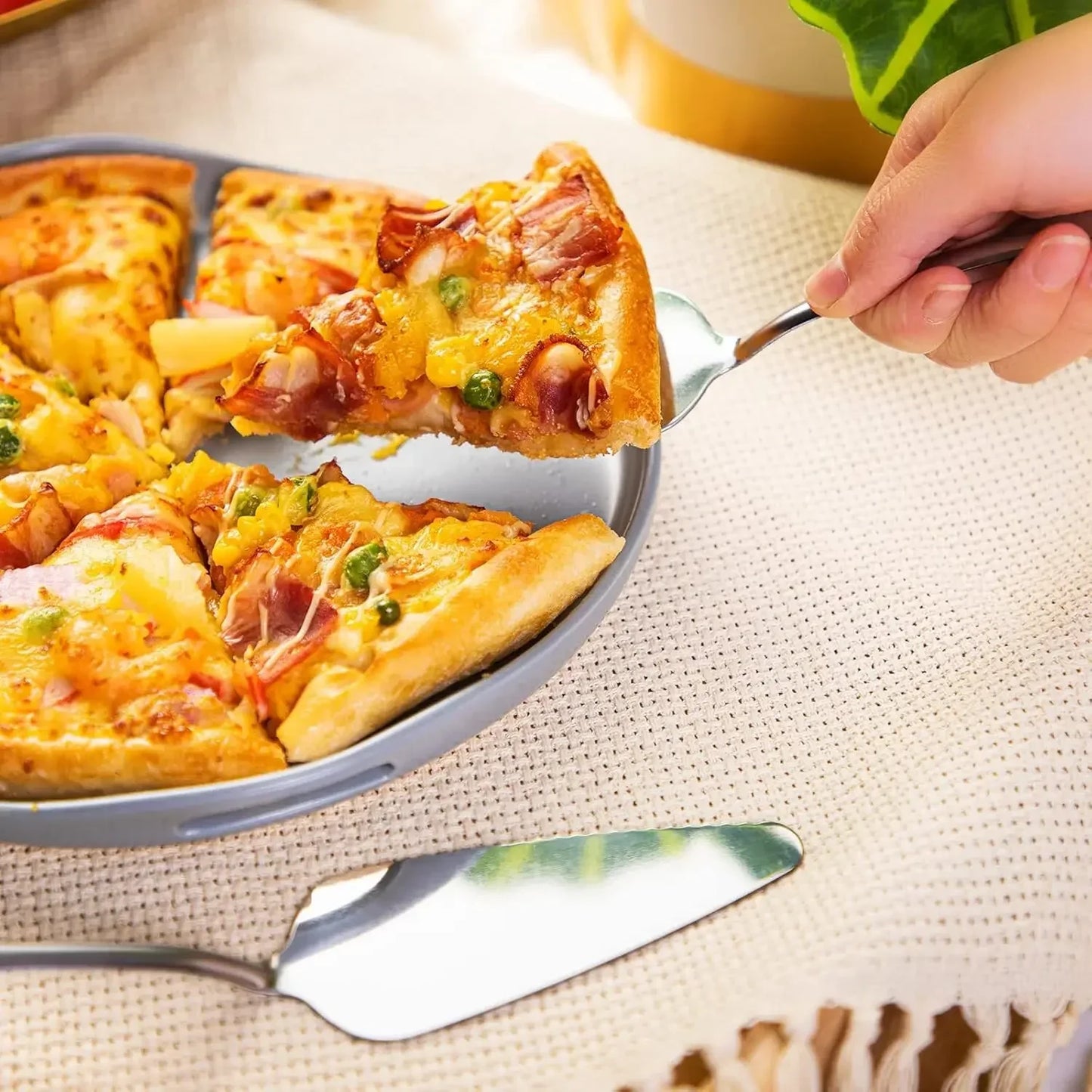 Steel Cake Server