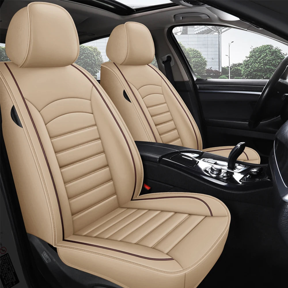 Black Car Seat Covers For Ford Focus 2 MK1 MK3 Mondeo MK4 Fiesta MK7 Fusion Kuga Ranger Explorer 5 Figo Taurus Auto Accessories