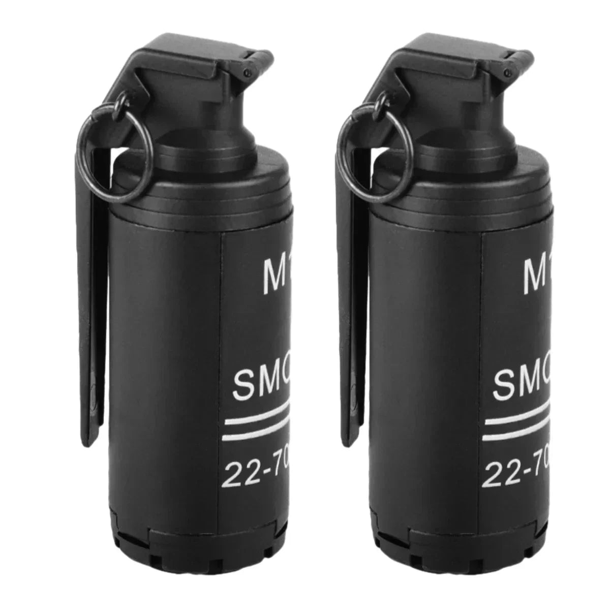 3pcs Tactical Smoke Grenade Grenade Model for CQB Airsoft Paintball Game M67 Burst Mine Water Grenade Bouncing Smoke Grenade