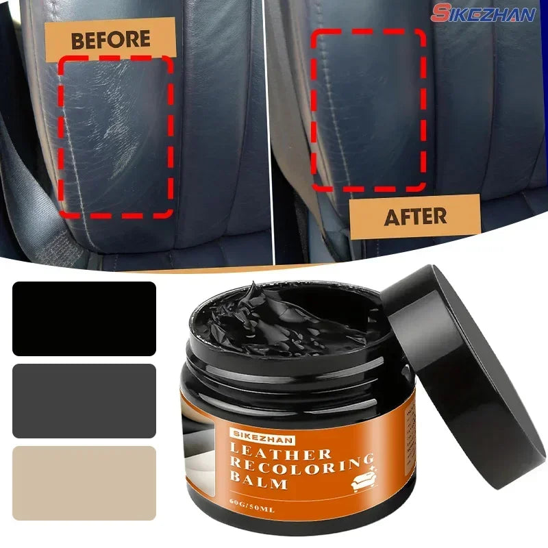 60g/Bottle Leather Coloring Pigment Dye Liquid Leather Repair Refurbish For Car Seat Bag Shoes Sneakers Leather Skin Care Crafts