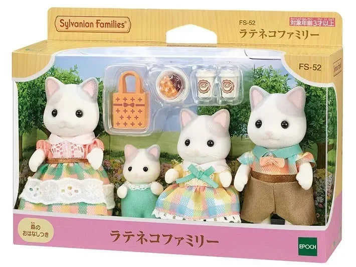 Sylvanian Families Anime Girl Figures Calico critters Furniture Set Pvc Statue Model Doll Collection Ornaments Gifts Toys