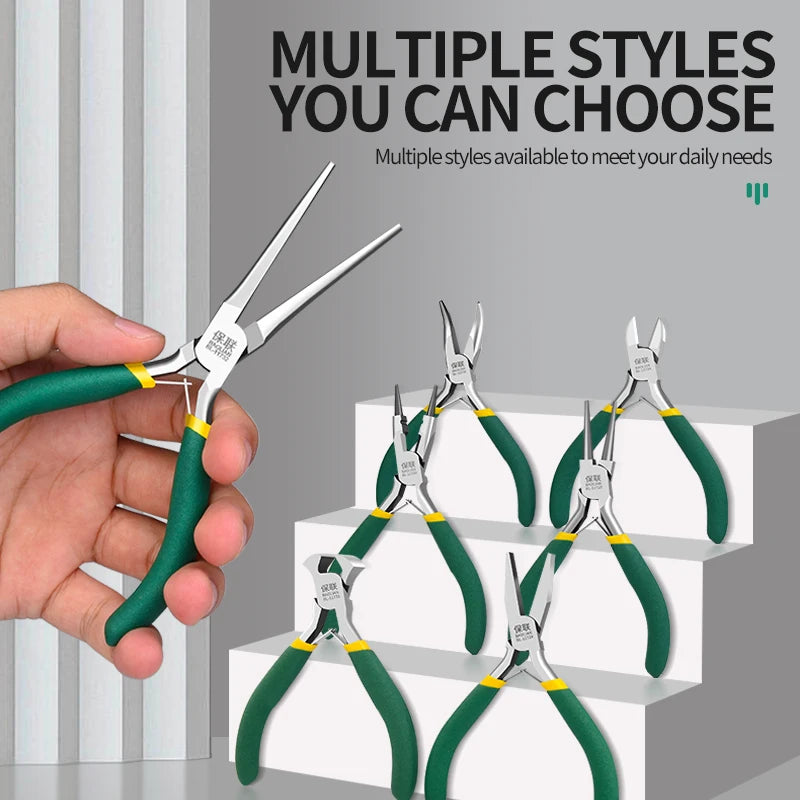 5 inch mini pliers new jewelry making beading multifunction tool diagonal steel wire pliers for jewelry making DIY Tools