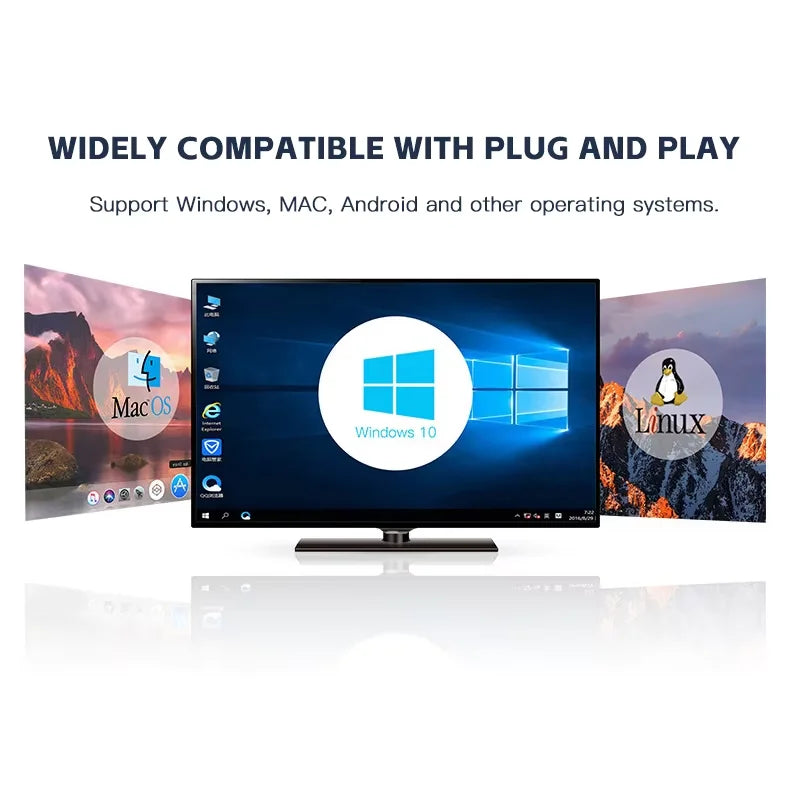 2.5 Inch External Hard Drive Enclosure USB 3.0 2.0 Hard Disk Case 6TB Supports 7mm 9.5mm SATA SSD HDD For Laptop PC Mobile