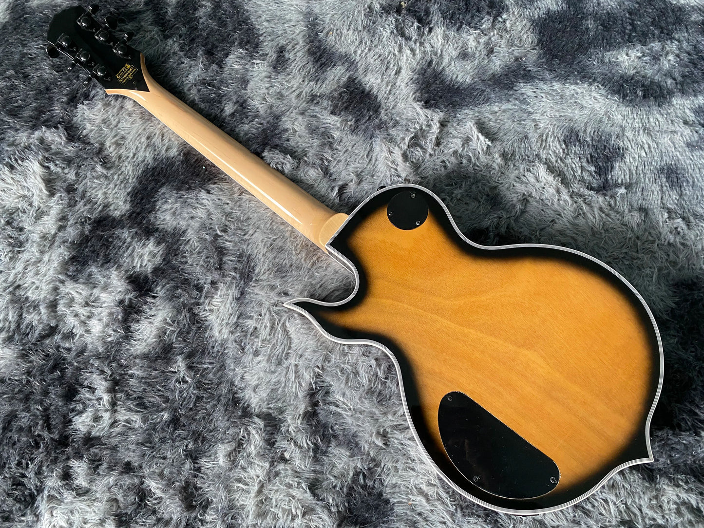 Chinese Electric Guitar Mahogany Body And Maple Neck Zakk Black Hardwae ABR-1 Bridge