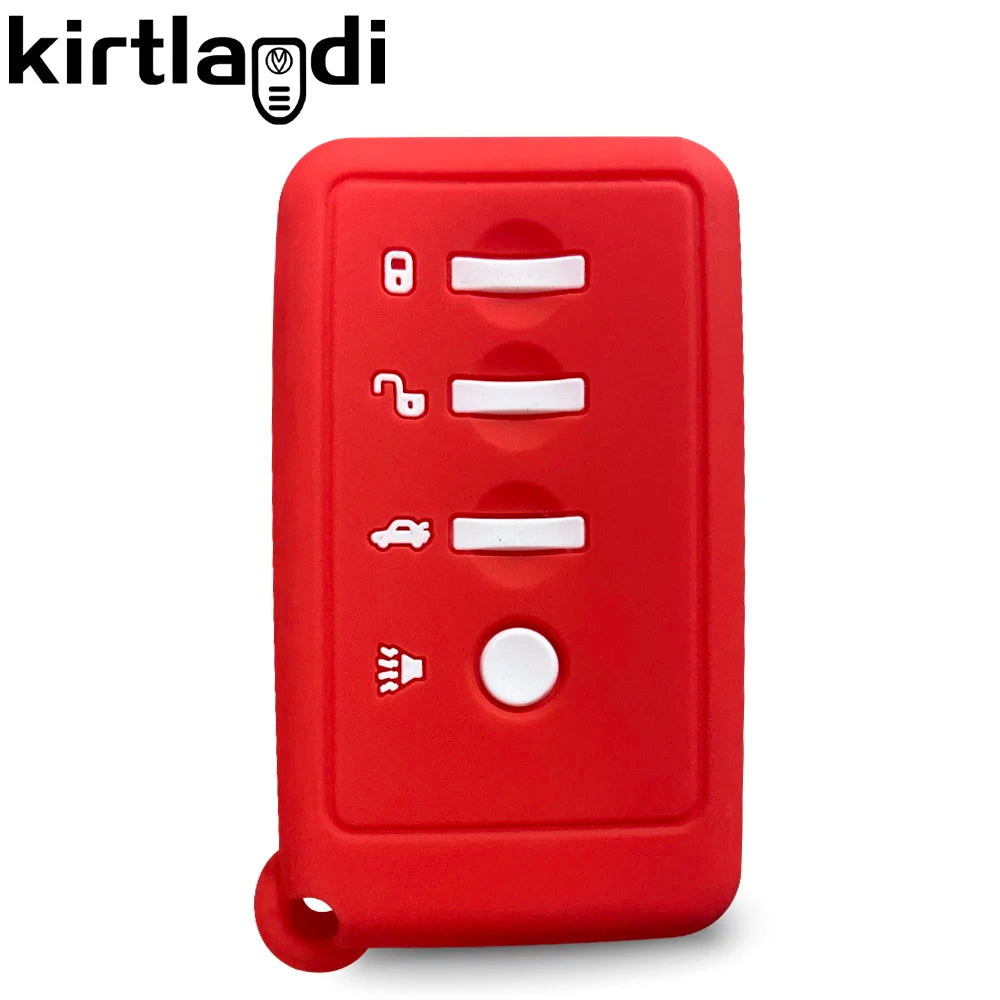 Kirtlandi Key Cover Case Holder for Subaru Forester Outback Legacy XV 3 Buttons Smart Fob Set Car Accessories Keychan Protective