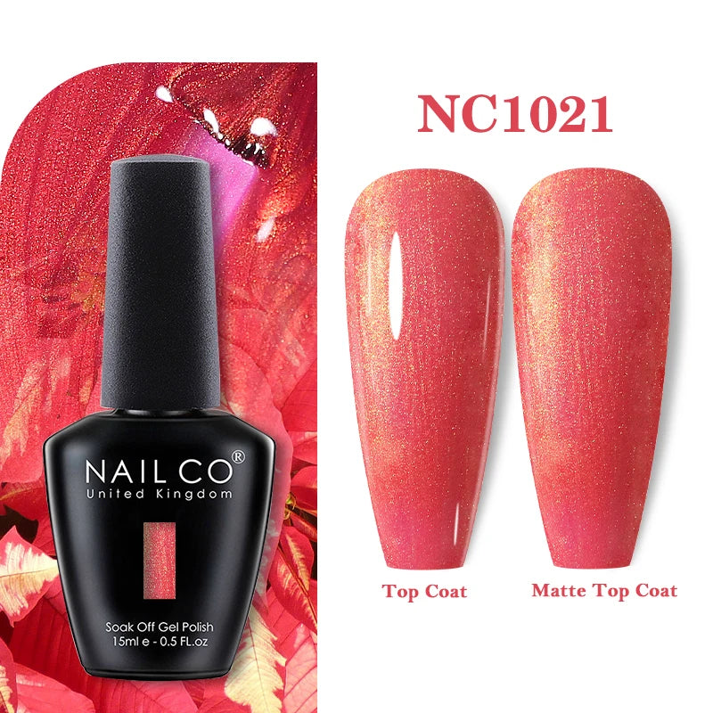 NAILCO Gel Nail Polish 15ml Nail Art Vernis Semi Permanent Soak off UV Gel Polish Gel Manicure Nail Varnish Nail Color Ongles