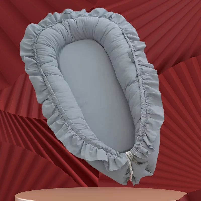 Removable Sleeping Nest for Baby Bed Crib with Pillow Travel Playpen Cot Infant Toddler Infant Cradle Mattress Safety Bed in Bed