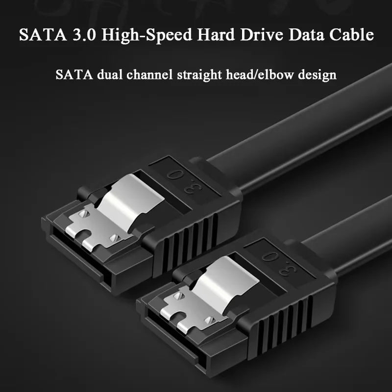 High speed SATA 3.0 hard drive data cable, solid-state, serial data cable, flexible SATA, fast transfer, 39cm