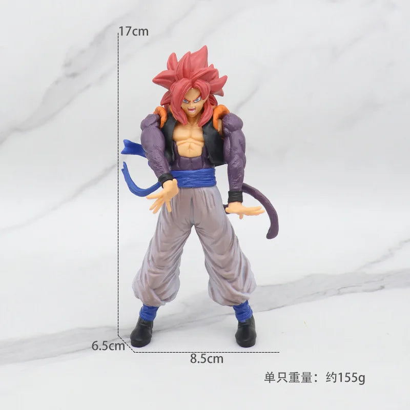 Dragon Ball Z Super Saiyan Anime Figurine Model GK Rose Goku Action Figure DBZ Gohan Figures Vegeta Statue Collection Toy Figma