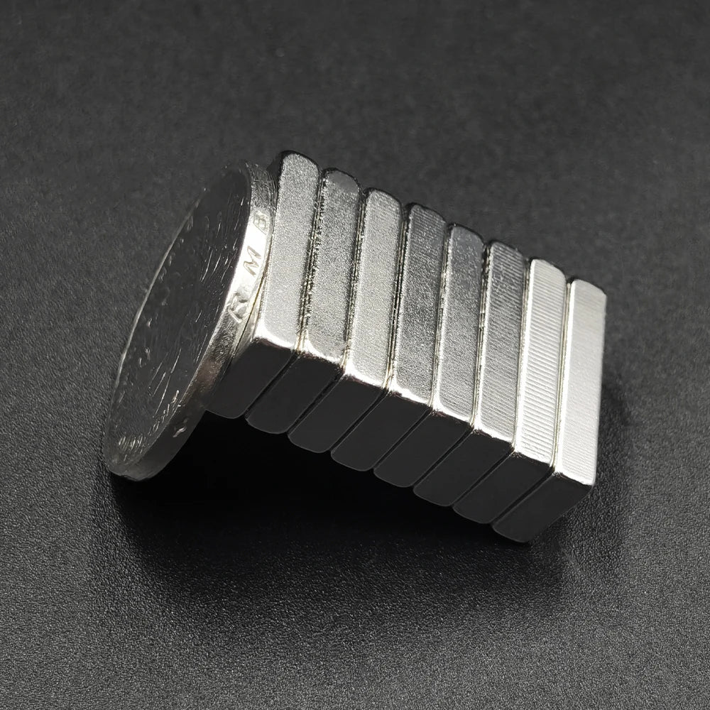 1/5/10/20/200Pcs N35 Rechthoekige Magneet F 20X10X4 Mm gat 4 Mm Super Sterke Neodymium Magneet 20*10*4 Mm Ndfeb Magneet 20X10X4