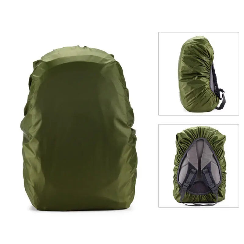 35-80L Outdoor Hiking Climbing Backpack Bag Waterproof Rain Cap Cover Case Folding Cycling Camping Drawstring Elastic Ultralight