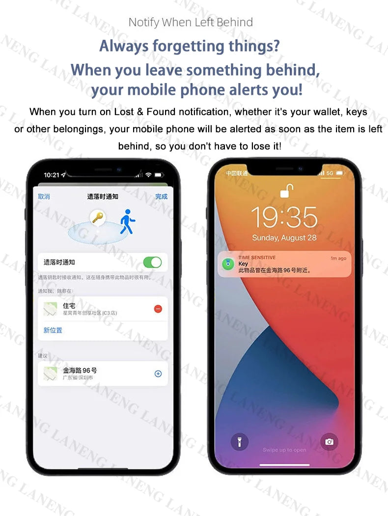 GPS IP67 MFI For Apple Tracker Smart Air Tag Child Key Pet Car Vehicle Lost Tracker Battery Life About 365 Day Bluetooth Tracker