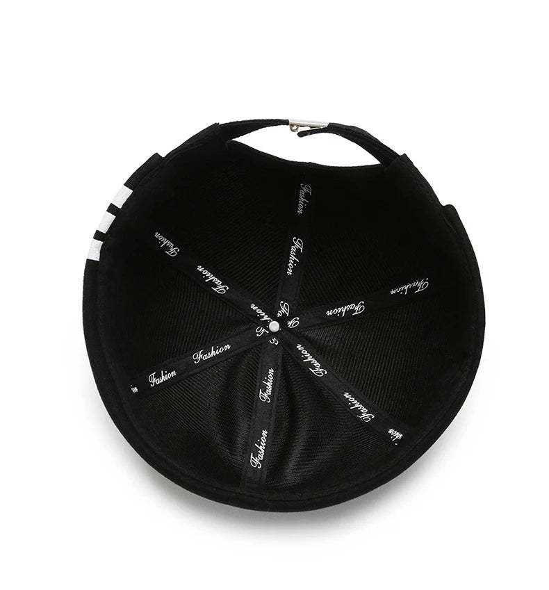 Guppi Hat Female Niche Tide Korean Version Of Japanese Hip-Hop Hat Personality Beanie Round Hat Sailor Landlord Hat Man