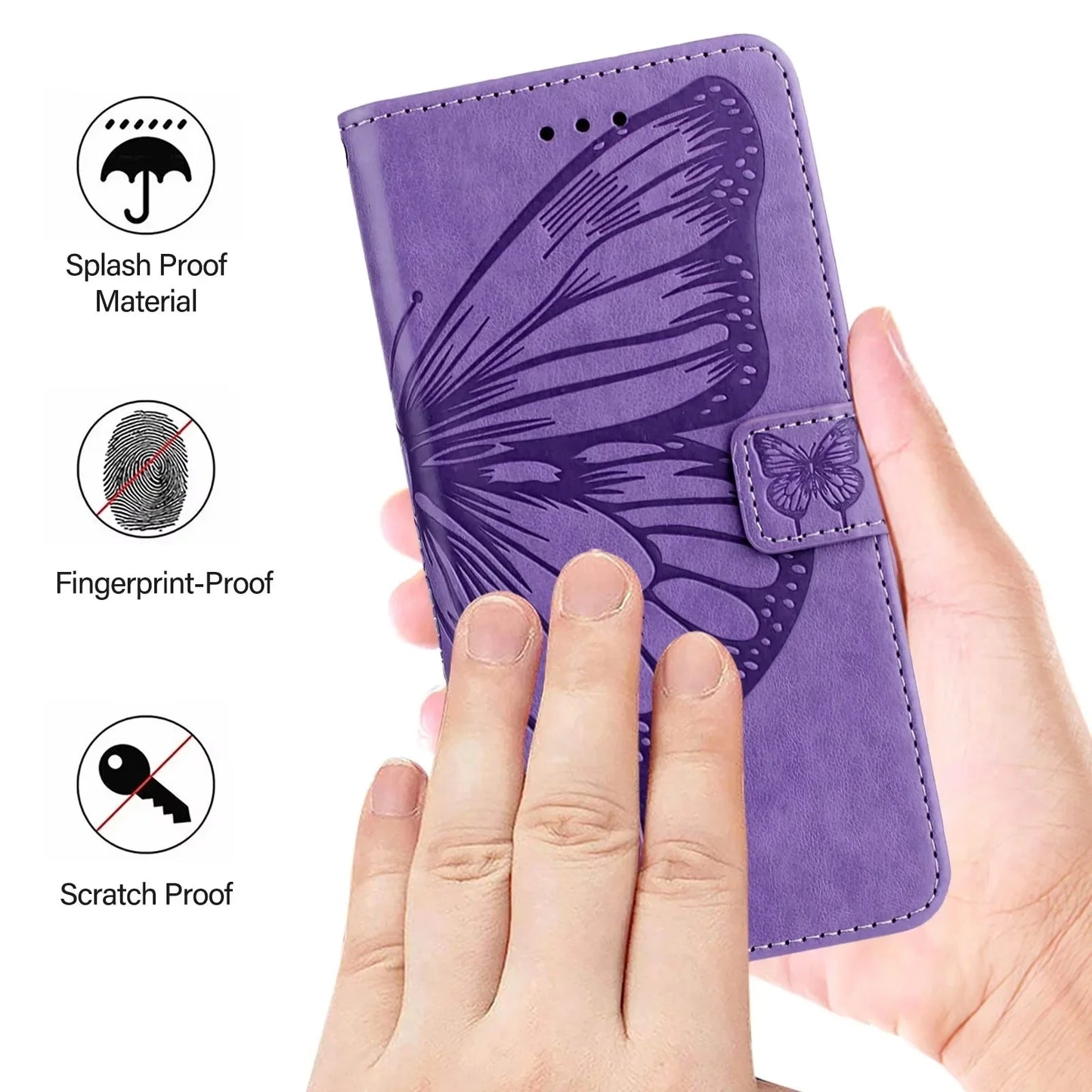 PU Leather Flip Case For Samsung Galaxy M04 M05 M06 M16 M12 M13 M22 M23 M32 M33 M34 M35 M36 M52 M53 M54 M55 M56 M62 Wallet Cover