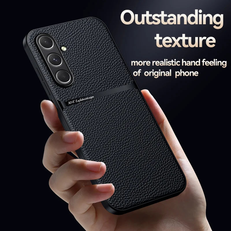 PU Leather Magnetic Case for Samsung Galaxy M35 A16 A36 A56 A15 5G A25 A35 A55 Protective Cover Hard Shell Coque Fundas