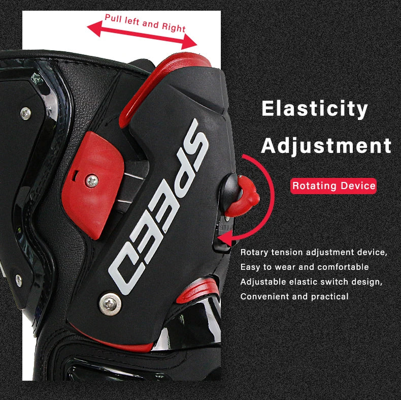 Riding Tribe Men Motorcycle Boots Moto Racing Motocross Off-Road Motorbike Motorcycle Shoes Botas Moto Riding Boots