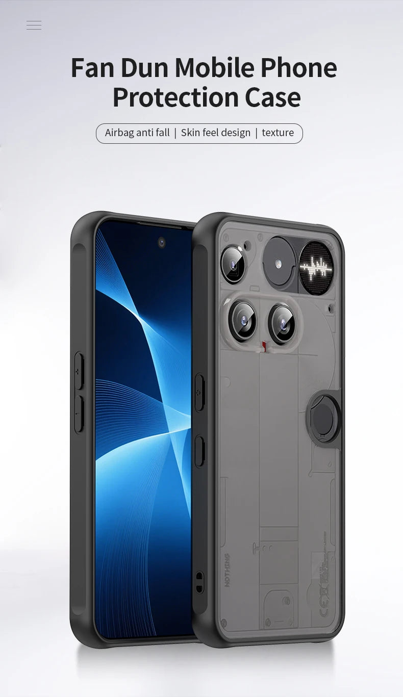 New!!! Elegant and Fashionable Armor Bumper Shockproof Phone Case For Nothing Phone 3 Silicone Hard Cover