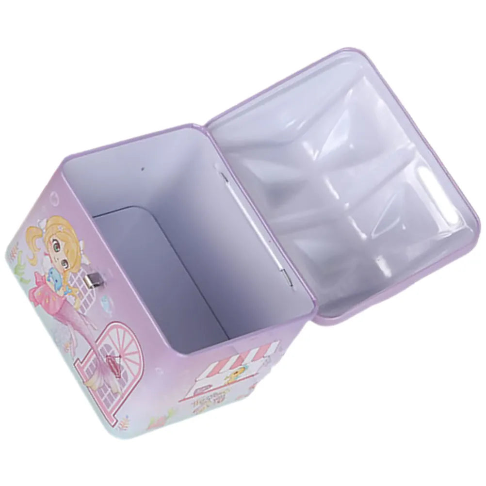 Mermaid Piggy Bank Money Jar Children Saving Pot Kids For Girls Toys Toddlers Metal Piggy Bank Saving Pot Coin Container Gift