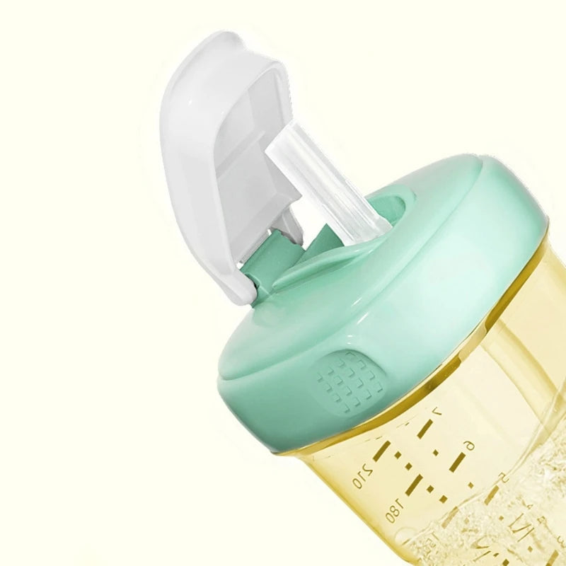 Square Shape Handle Feeding Bottle Lightweight for Hegen Handle Easy Grasp for Baby 6M+  Bottle Cover Replacement Dropshipping