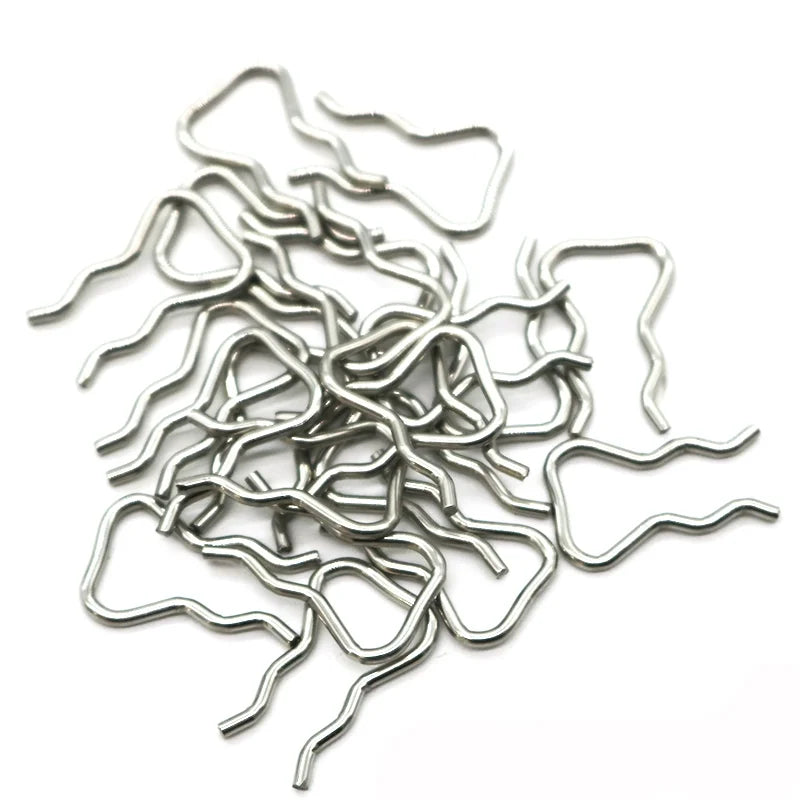 10 PCS For Bo-sch Solenoid Valve Common Rail Injection Clip Diesel Fuel Injectors Solenoid Valve Clip,Return Pipe Clamp