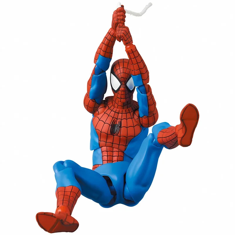 15cm Spiderman Mafex 185 Classic Costume Anime Figure Ver Miles Morales CT Toys 2099 Spider-man Action Figure Figurine Toys Gift