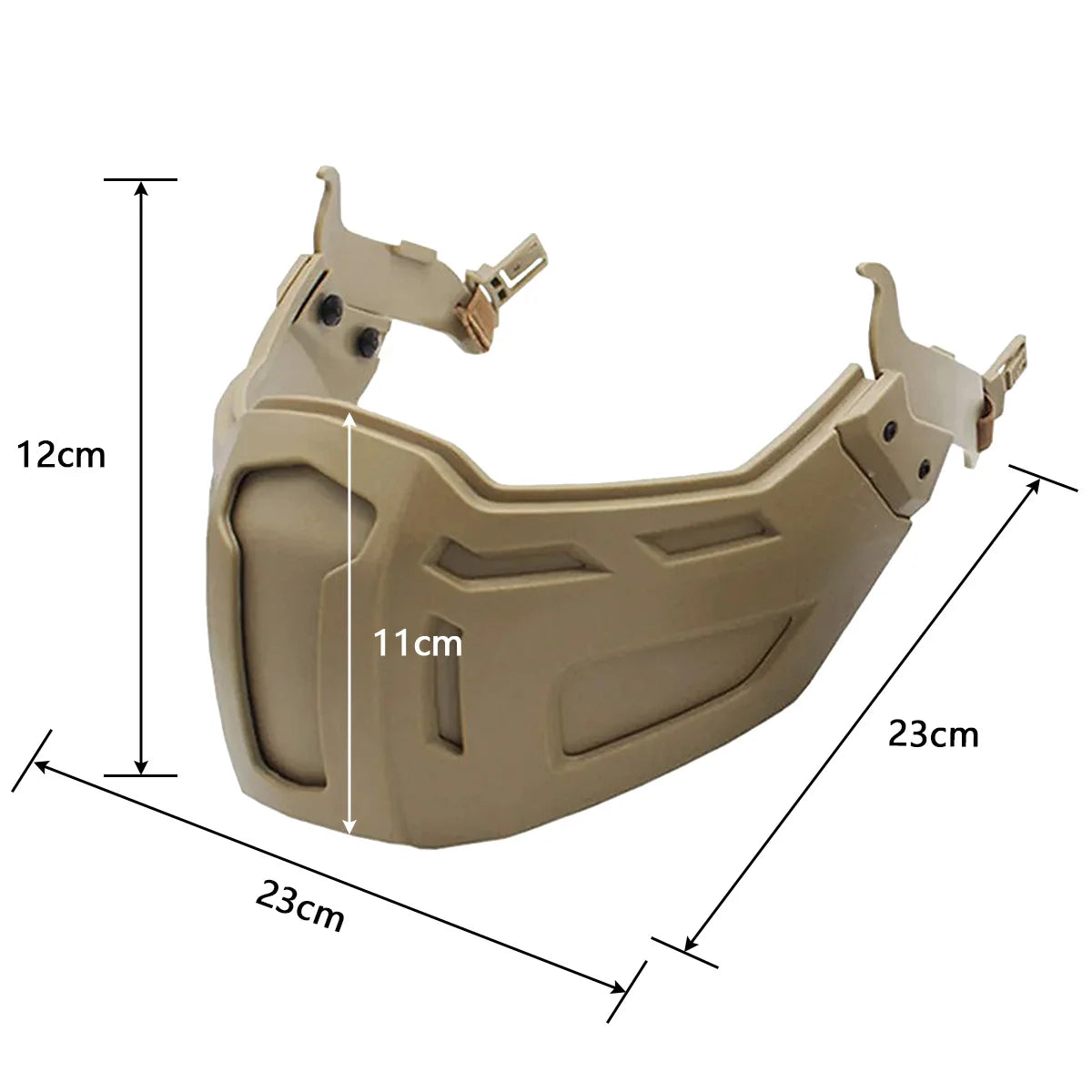 Tactical FAST Helmet Half Face Mask Adjustable Helmet Flip Goggles Hunting Airsoft CS Game Paintball Helmet Accessories Gear