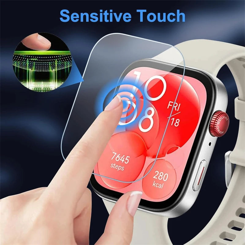 5PCS Screen Protector For Huawei Watch Fit 3/4/Pro Anti Scratch Clear TPU Hydrogel Film Huawei Watch Accessories Protective film