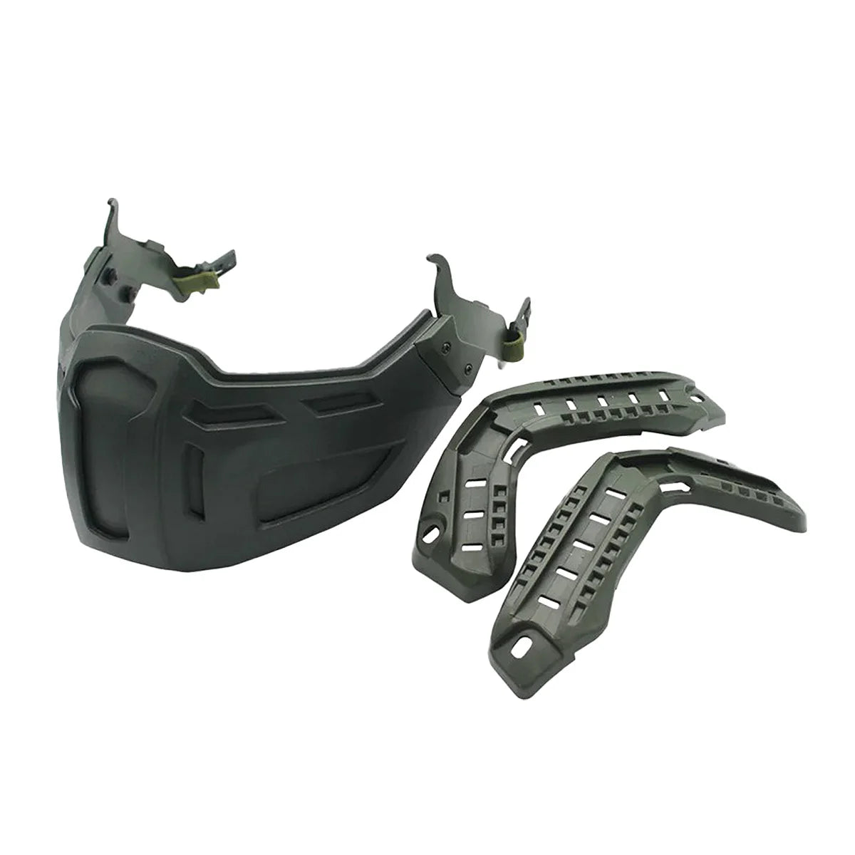 Tactical FAST Helmet Half Face Mask Adjustable Helmet Flip Goggles Hunting Airsoft CS Game Paintball Helmet Accessories Gear