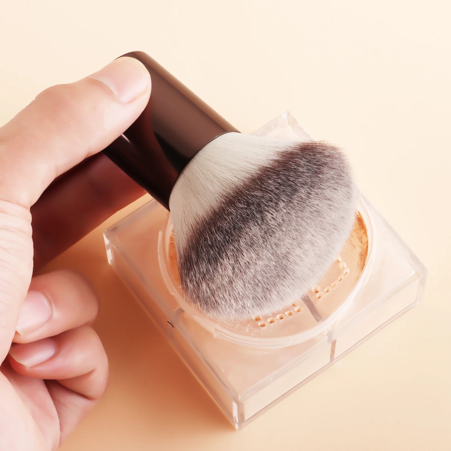 1PC Makeup Brushes Double Head Foundation Powder Concealer Blusher Bronzer Makeup Brush Soft Fiber Hair Cosmetic Beauty Tools