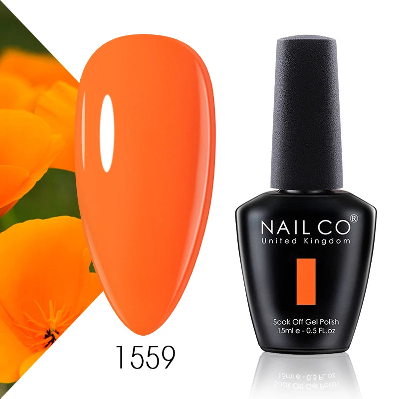 NAILCO 15ml Hema Free TPO Free Top Coat And Base Coat Art Design Gel Nail Polish Top Base Coat UV LED Soak Off Gel Nail Varnish