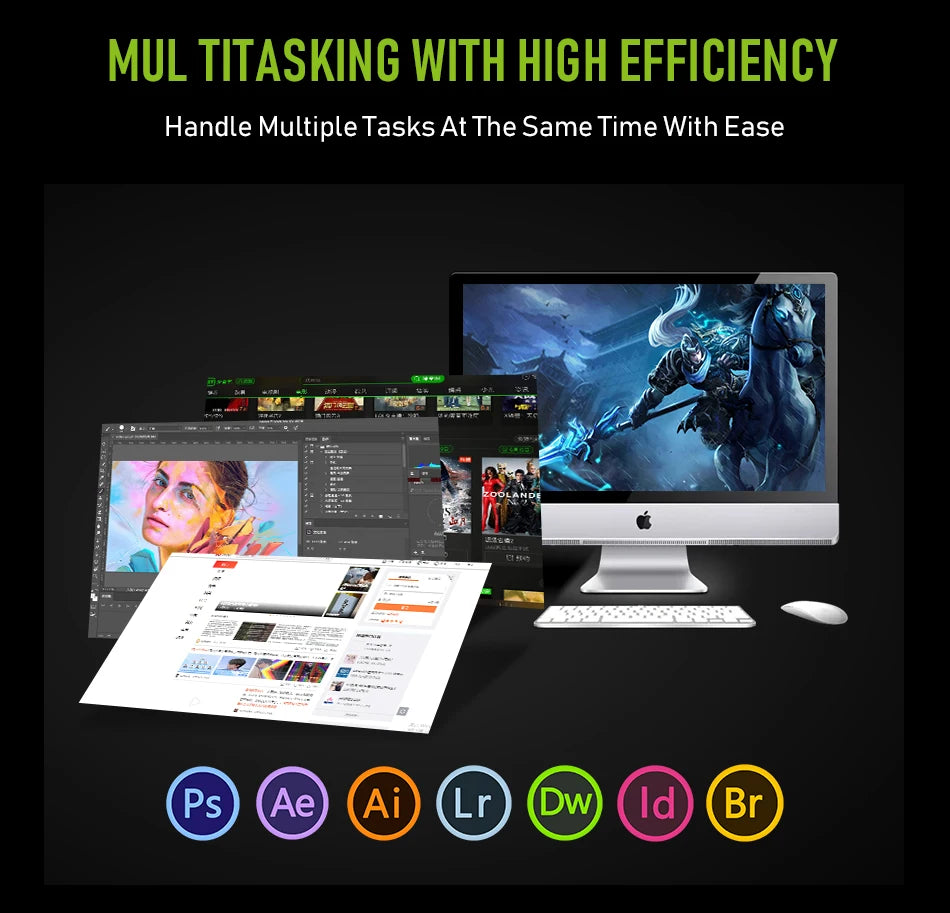 Kllisre X79 Motherboard Kit Combos XEON E5 2650 V2 LGA 2011 CPU 1pcs X 16GB Memory DDR3 1600 ECC RAM