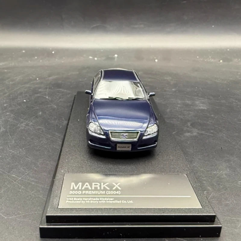 Hi-Story 1/43 Scale Reiz Mark X Resin Car Model Adult Classic Collection Souvenir Display Gift
