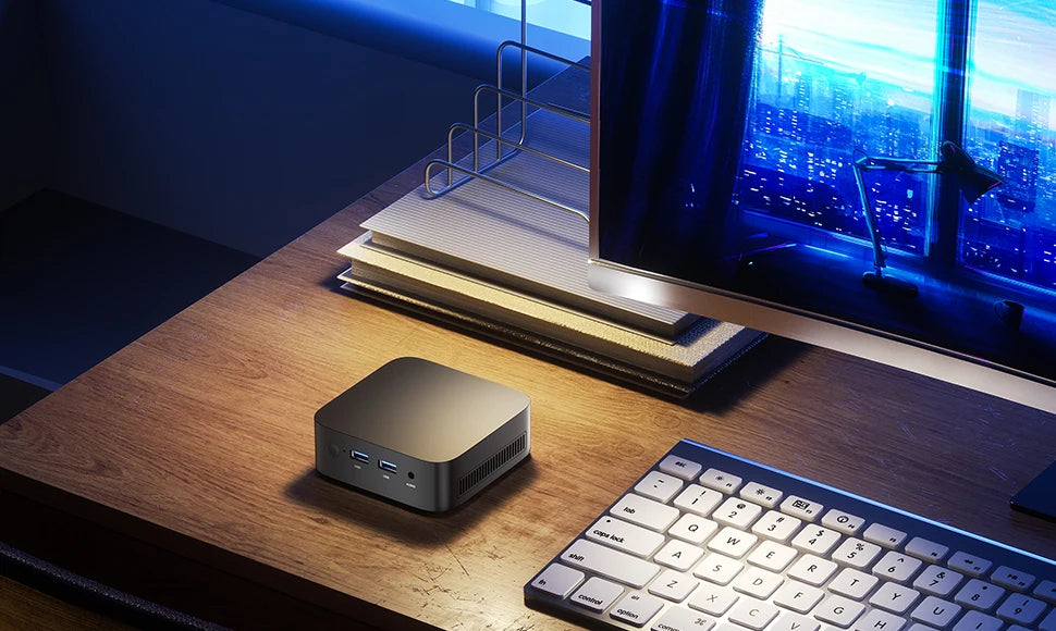 T10 Mini PC Intel Alder Lake N150 Windows 11 Ultra Small Pocket Computer 4K 60Hz Output  Wifi5 BT4.2