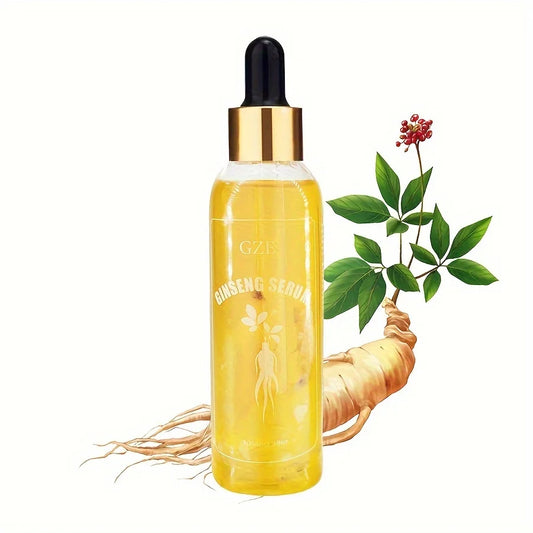 GZE Ginseng Serum With Niacinamide For Firming, Moisturizing, Tighten And Relax Skin - Skincare Essential Oil Essence Solution F