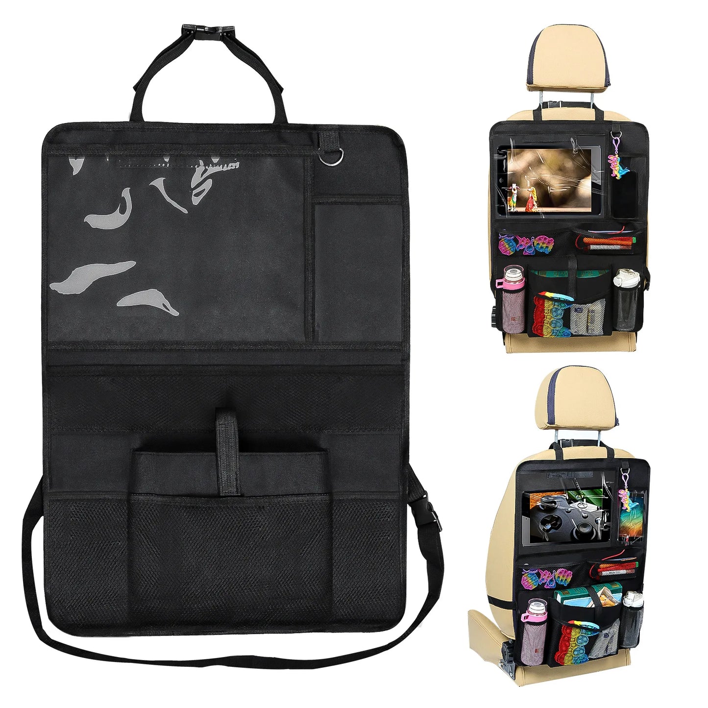 Car Seat Cover for Tesla Model 3 Y Oxford PU Leather Protector Mats Child Baby Cushion Protective Mat For Baby Kids Protection