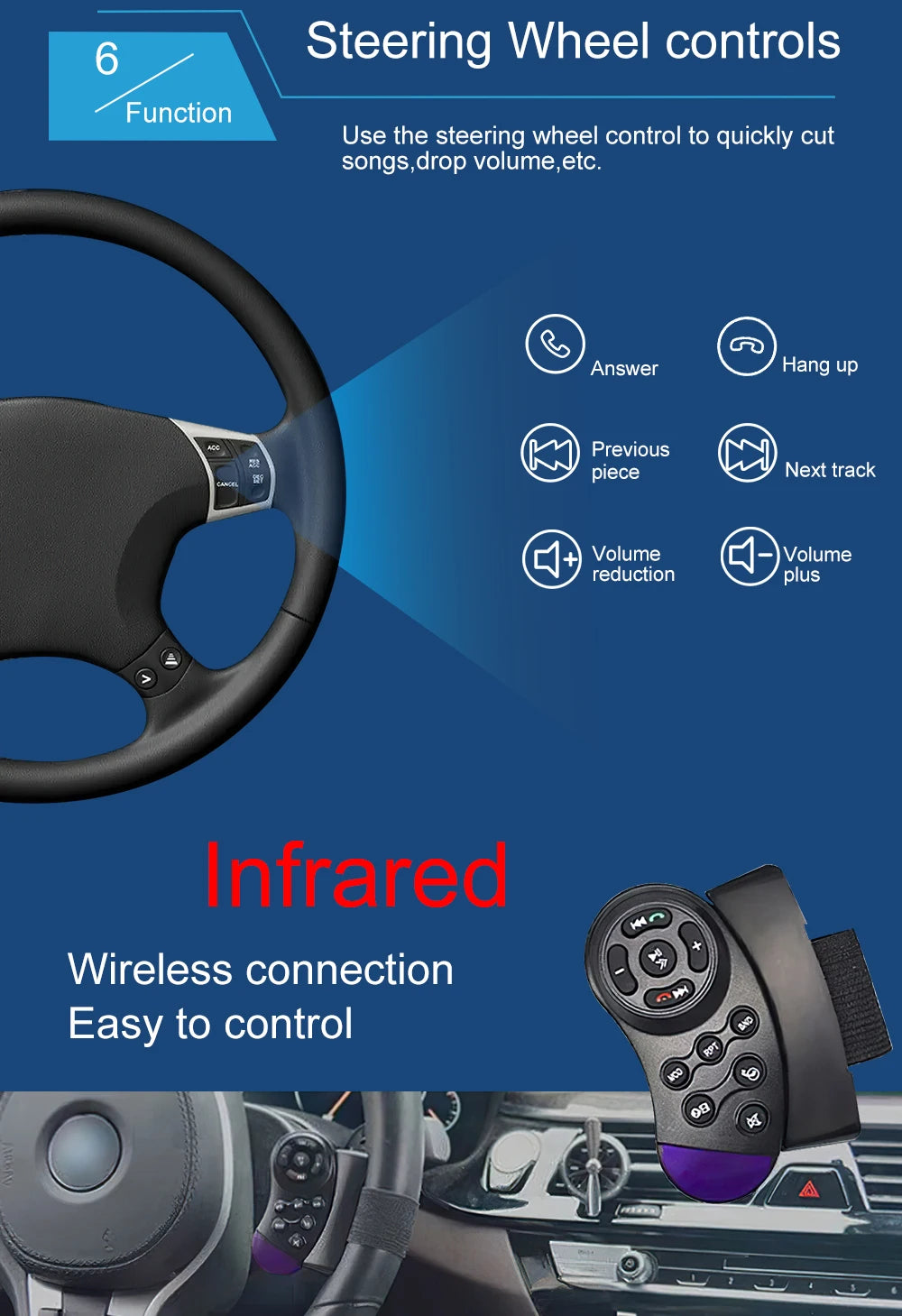 2 din 7 inch IPS Car Radio Multimedia CarPlay Android Auto 2din Autoradio Car Stereo Universal   Head Unit Rear View AHD Camera