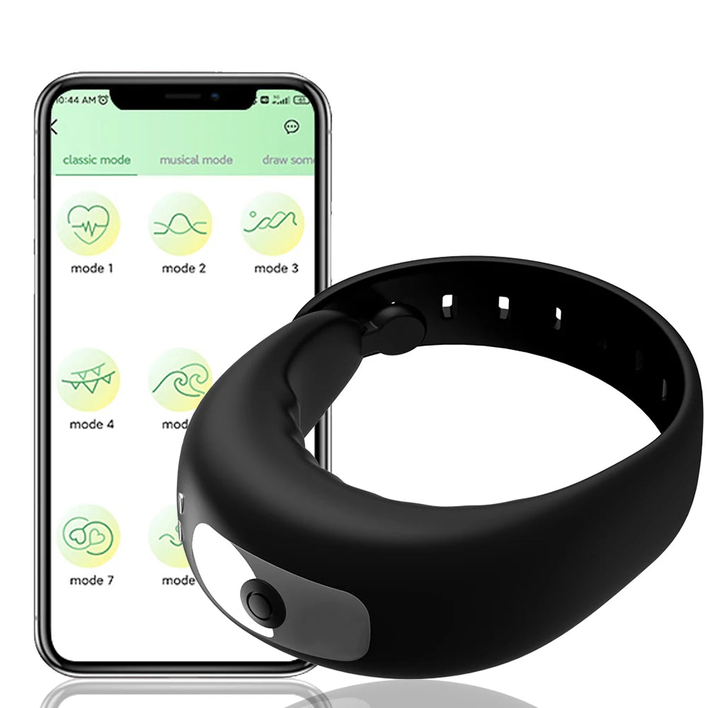 Newest Adjustable Vibrating Cock Ring for Men Masturbator Penis Ring Vibrator Male Delayed ejaculation Sex Toys for Man Cockring