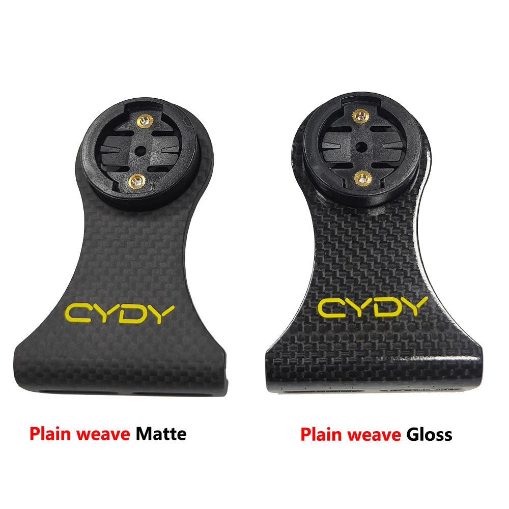 CYDY Carbon 3K Garmin Support For Bicycles Bryton Rider Whaoo Catey XOSS IGPSPORT MAGENE light holder MTB GPS Bike GOPRO Mount