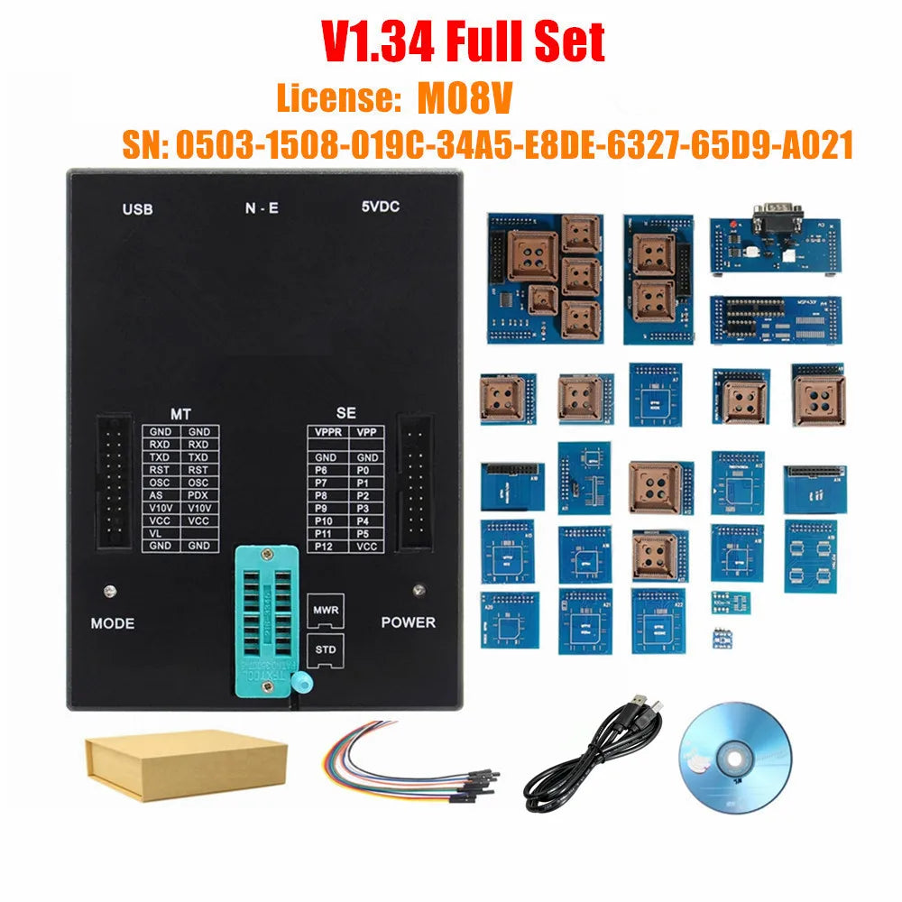 V1.42 V1.38  Full License Orange5 Lowest Price Programmer OEM orange5 With Full Adapter orange5 programmer High Quality Orange 5