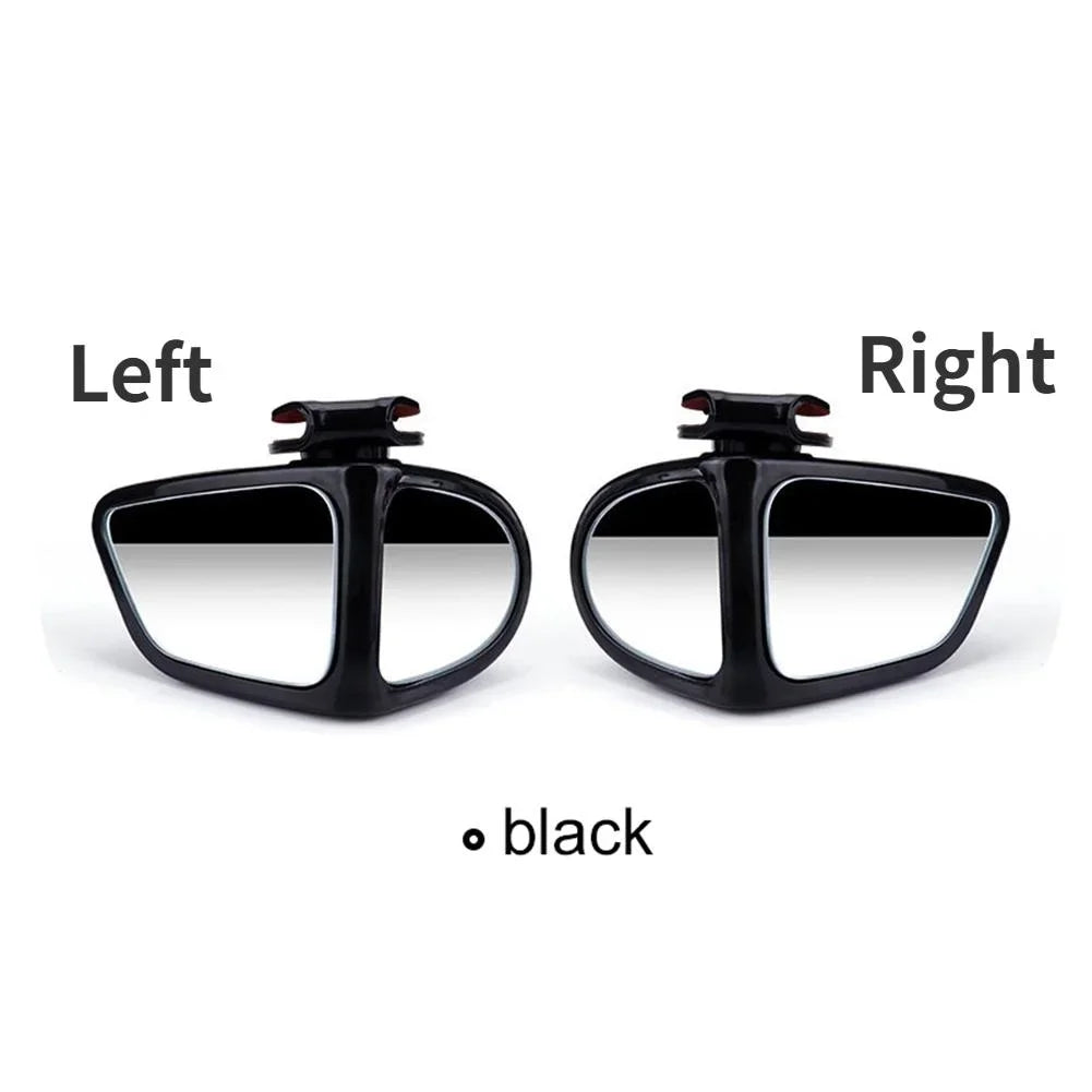 Rotatable Car Blind Spot Mirror Auto 360 Adjustable Wide Angle Reversing Glass Automobile Side Rear View Parking Accessories