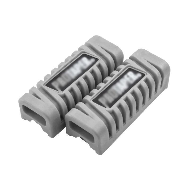 Motorcycle Universal Nonslip Front Footrest Pedal Foot Peg Footpeg Covers Set Rubber 1 Pair 12colors