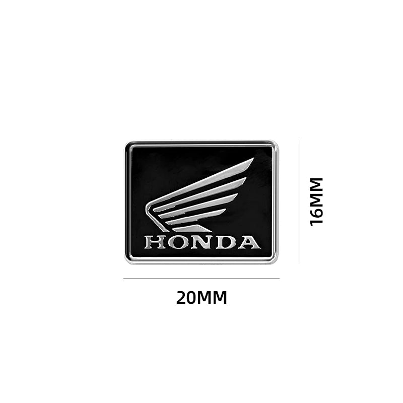 Motorcycle Stickers HONDA Aluminium Alloy Heat-resistant Motorcycle Stickers Scooter Refit Decorative Decals
