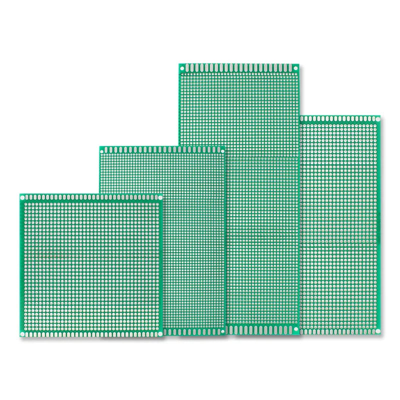1/5PCS PCB Board Green Single Side Prototype Boards 2x8CM 3x7CM 4x6CM 5x7CM 6x8CM 7x9CM 8x12CM 9x15CM 10x10CM 10x15CM 10x22CM