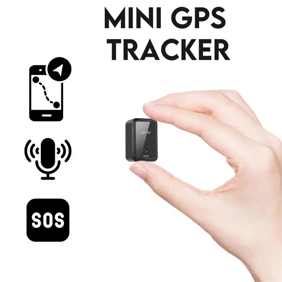 GF09 GSM Tracker with Voice Recording Free LiveLBS WlFl Location Tracking APP Auto Callback SpyDevice for Girlfriend